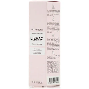 Lierac Lift Integral Крем проти зморшок і тонізуючий для шкіри навколо очей з гіалуроновою кислотою для чутливої шкіри 15 мл