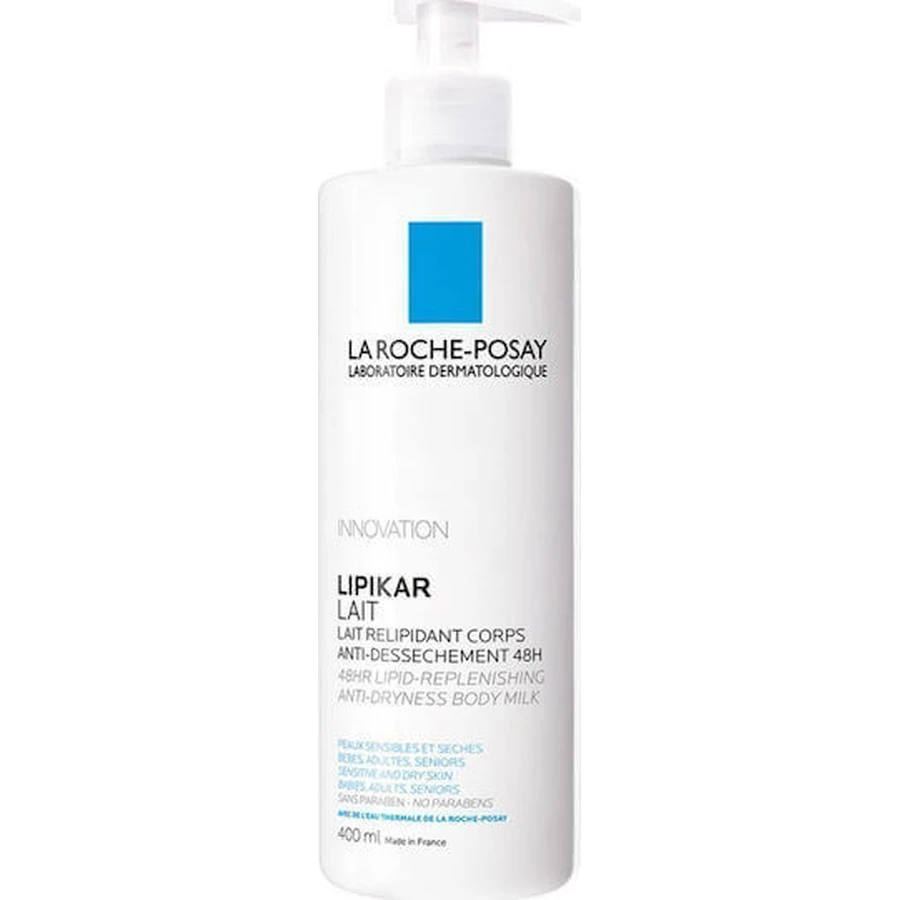 La Roche Posay Lipikar Lait Зволожуючий відновлюючий лосьйон для сухої/дуже сухої та чутливої шкіри 400мл: ціни та характеристики