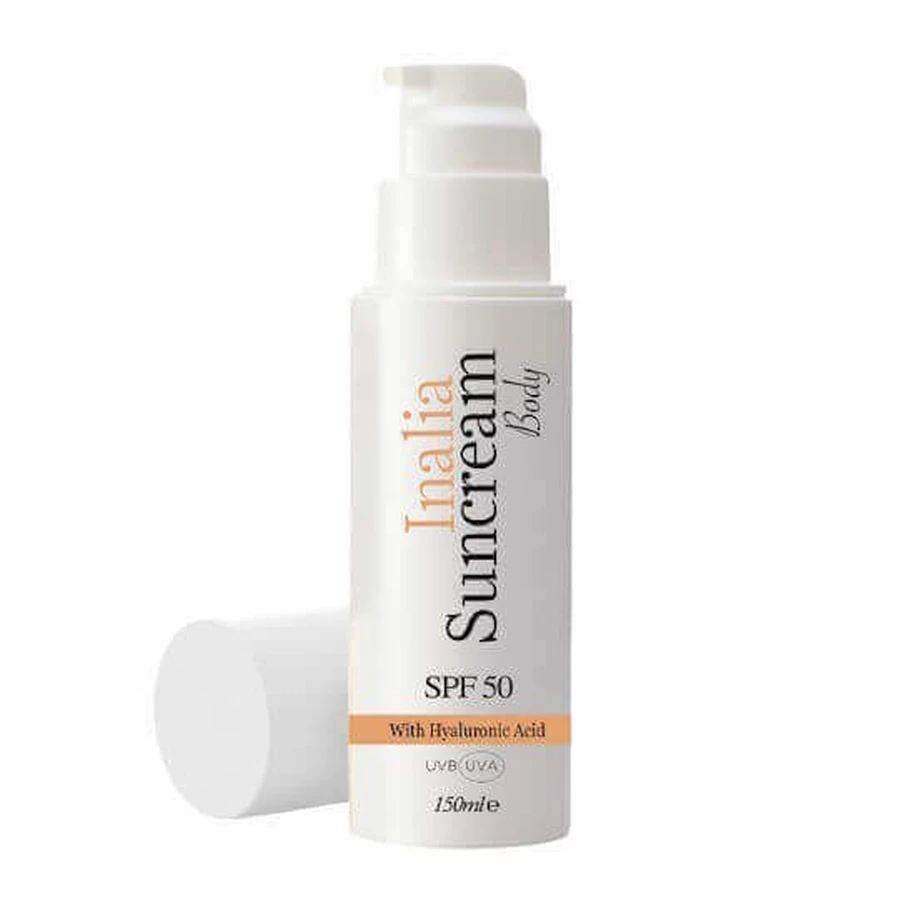 Сонцезахисний крем для тіла Inalia SPF50 150мл: ціни та характеристики
