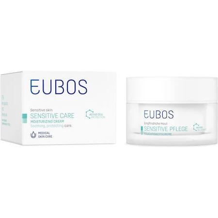 Eubos Sensitive Face Дневной увлажняющий крем с пантенолом 50 мл: цены и характеристики