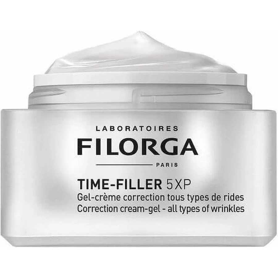 Filorga Time Filler 5xp Антивіковий гель для обличчя з гіалуроновою кислотою 50 мл 24 год 24 год: ціни та характеристики