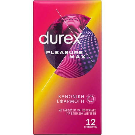Дюрекс преконсервант Pleasuremax ребристий 6шт: ціни та характеристики