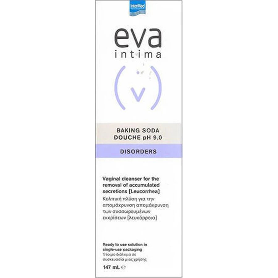 InterMed Eva Intima Intima Сода для душу від розладів pH 9 Рідина 147мл: ціни та характеристики