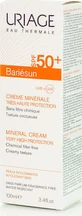 Uriage Bariesun Mineral Cream Waterproof Sun Protection Face and Body Cream SPF50 100ml