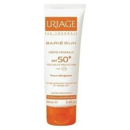 Uriage Bariesun Mineral Cream Waterproof Sun Protection Face and Body Cream SPF50 100ml: цены и характеристики