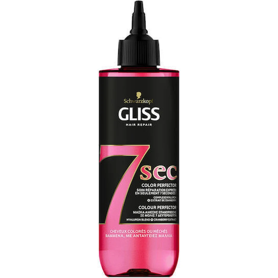 Schwarzkopf Gliss 7 Dry Colour Perfector Маска для сухого волосся, що зберігає колір 200 мл: ціни та характеристики
