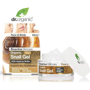 Dr.Organic Snail Gel Зволожуюча сироватка для тіла для сухої та чутливої шкіри 50мл