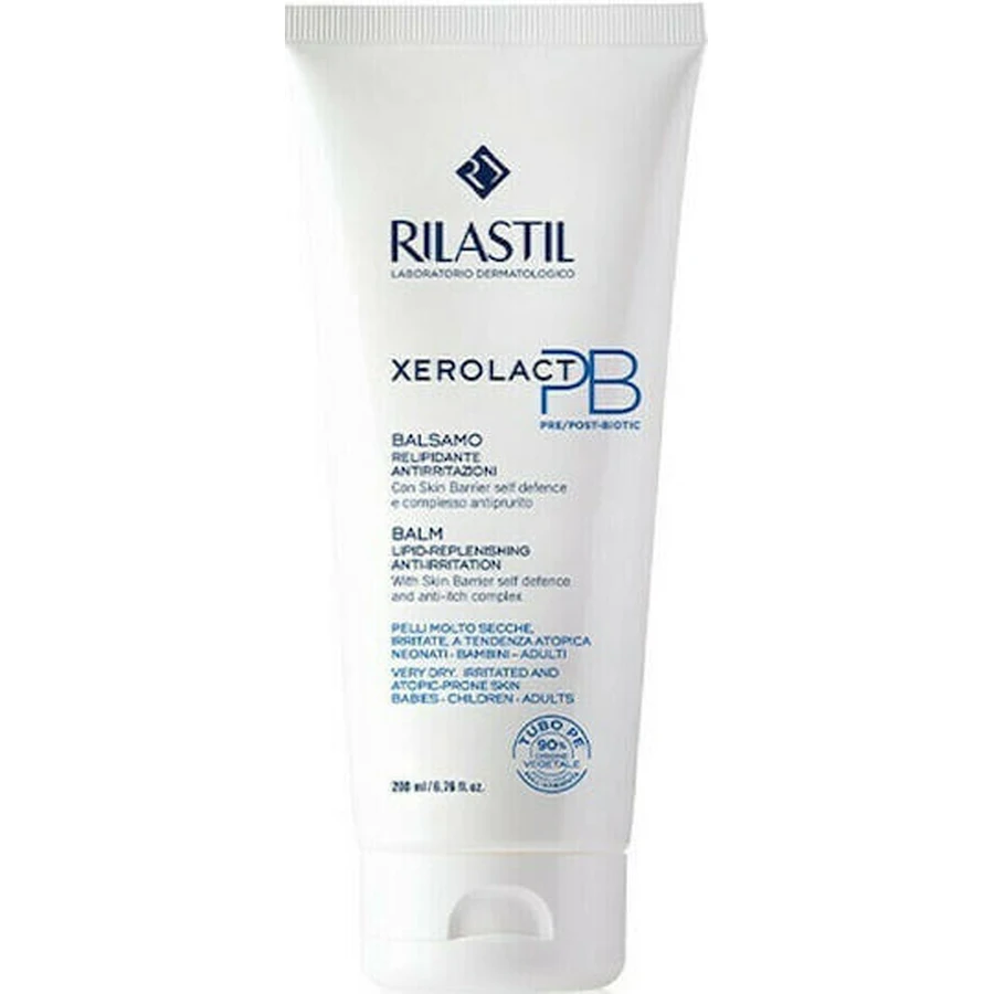 Rilastil Xerolact Pb Balm Зволожуючий бальзам для тіла для атопічної шкіри 200мл: ціни та характеристики