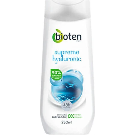 Bioten Supreme Hyaluronic Увлажняющий лосьон для тела с гиалуроновой кислотой для сухой кожи 250 мл: цены и характеристики