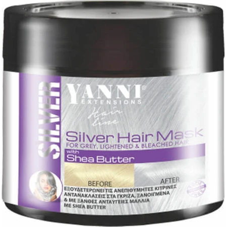 Yanni Extensions Silver Mask Маска для волосся, що зберігає колір 500 мл: ціни та характеристики