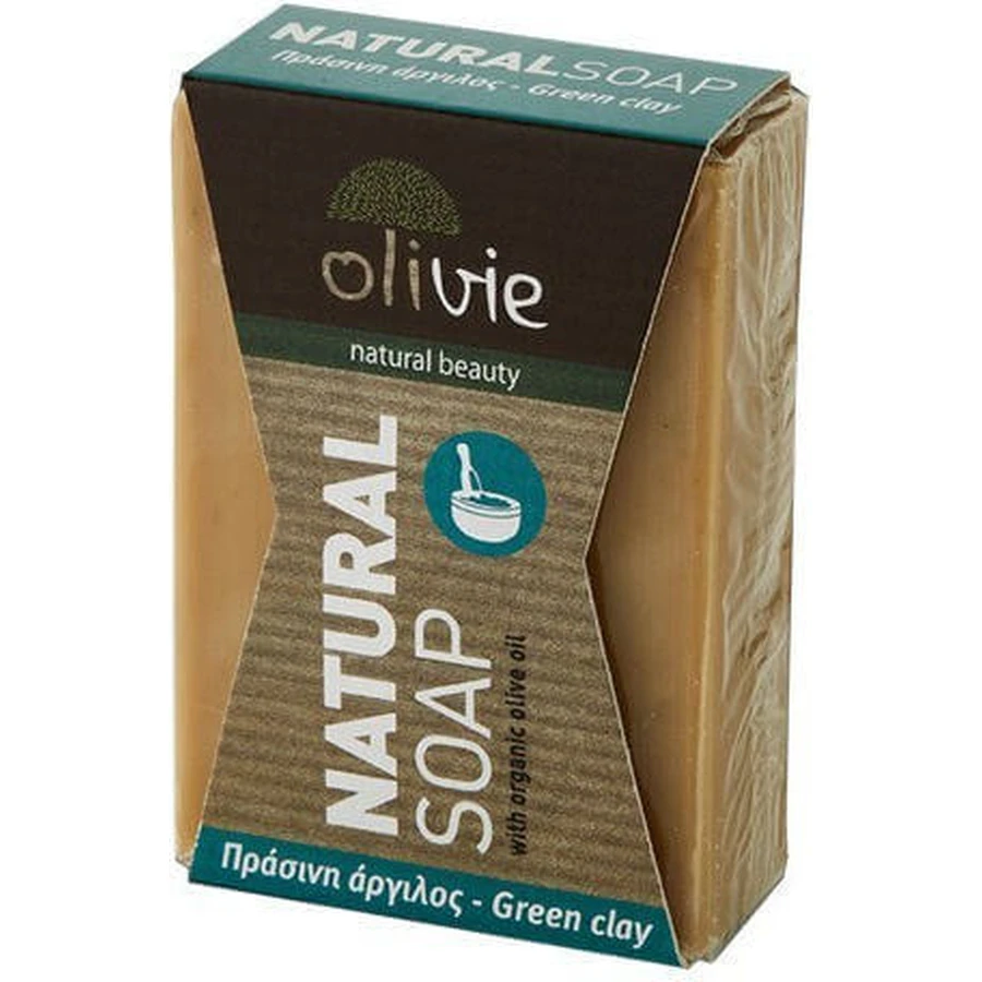 Olivie Green Clay Hand & Body Soap Bar 100gr: цены и характеристики