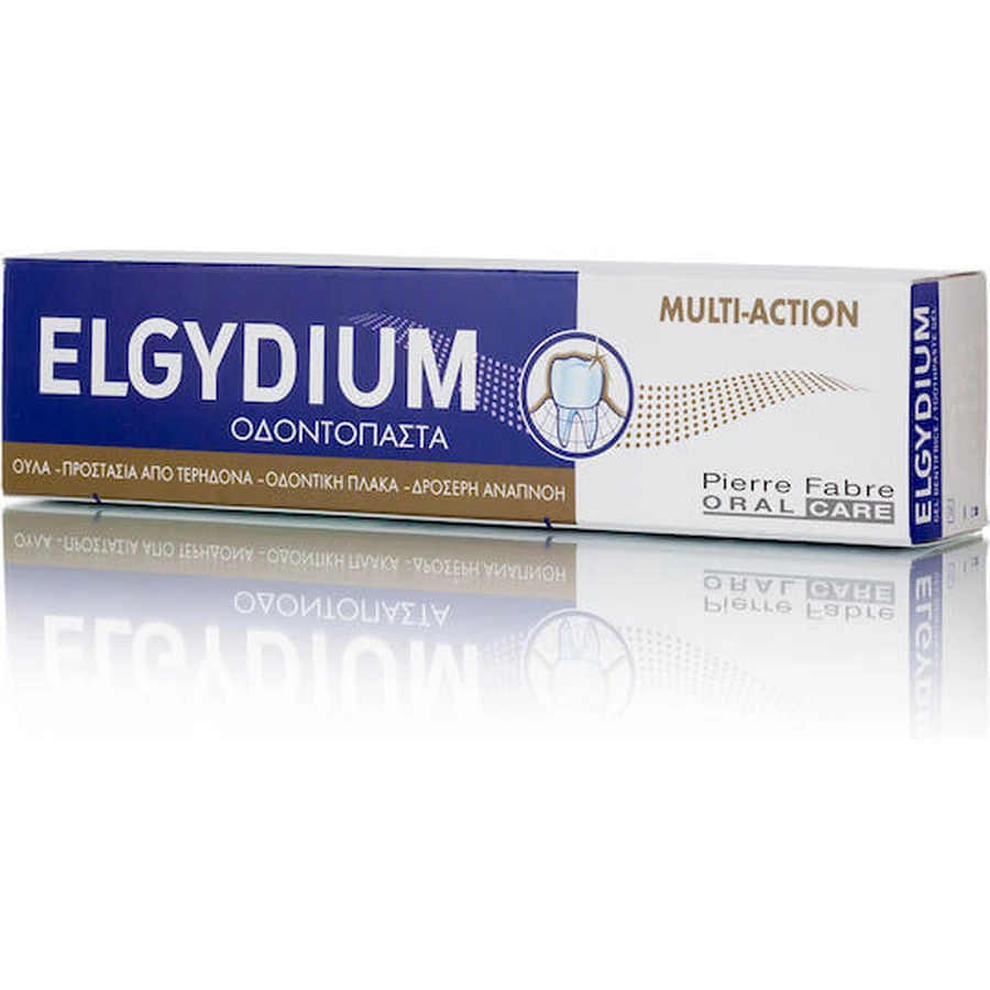 Зубная паста Elgydium Multi Action против зубного налета и кариеса 75 мл: цены и характеристики
