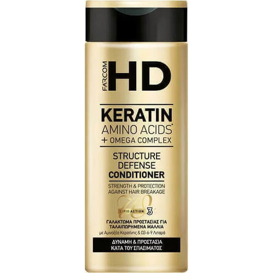 Farcom HD Keratin Structure Defence Reconstruction/Nourishing Conditioner for All Types Hair 330ml: цены и характеристики