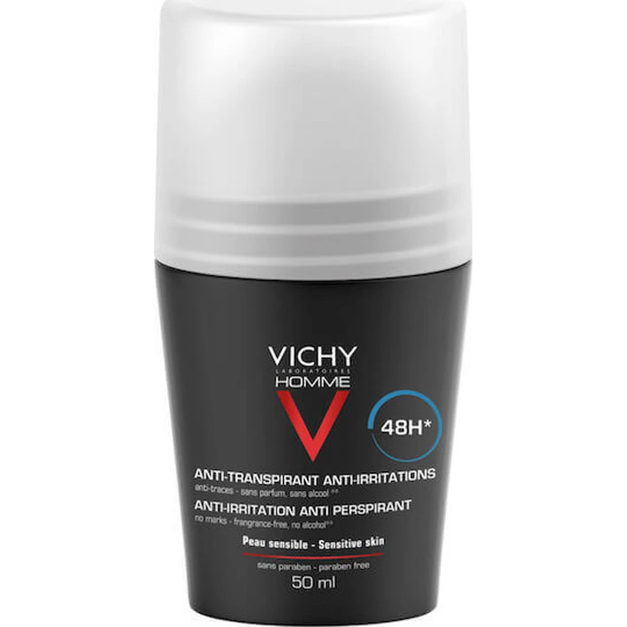 Дезодорант проти подразнення Vichy Homme 48 год рулонний 50 мл: ціни та характеристики