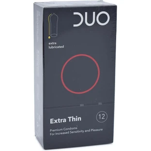 Duo Пресервант екстра тонкий 12шт