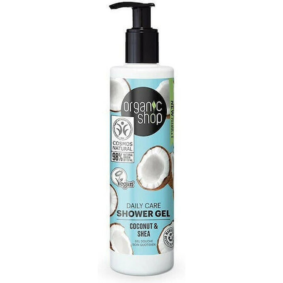 Natura Siberica Organic Shop Жидкость для тела с маслом кокоса и ши 280 мл: цены и характеристики
