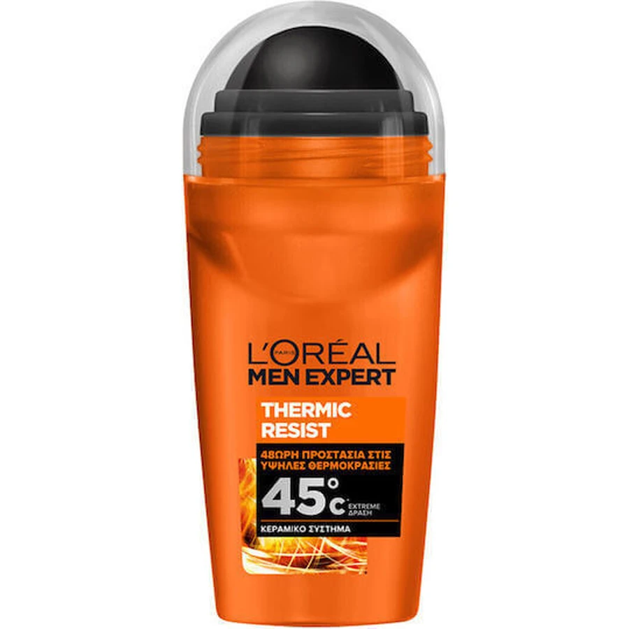 L'Oreal Paris Men Expert Thermic Resist 45°C Дезодорант-рулон 48 год 50 мл: ціни та характеристики