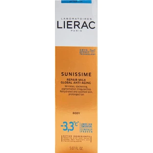 Lierac Sunissime Global After Sun Антивікова зволожуюча емульсія для обличчя та тіла з гіалуроновою кислотою 150 мл