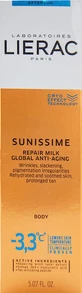Lierac Sunissime Global After Sun Anti-Ageing Rehydrating Увлажняющая эмульсия для лица и тела с гиалуроновой кислотой 150 мл