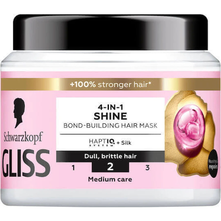 Gliss Bond Building Shine Строительный блеск Маска для волос 400 мл: цены и характеристики