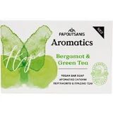 Papoutsanis Aromantics Bergamot & Green Tea Body Soap Bar 100gr