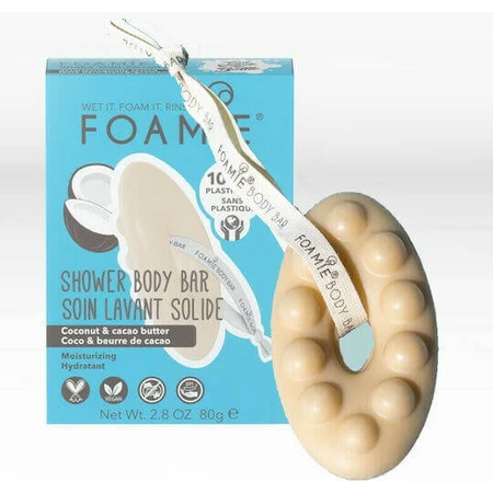 Мыло для тела Foamie Coconut & Cocoa Butter Soap Body Bar 80гр: цены и характеристики
