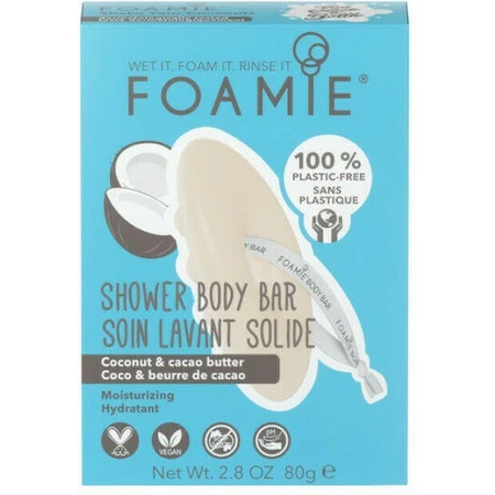 Мыло для тела Foamie Coconut & Cocoa Butter Soap Body Bar 80гр: цены и характеристики