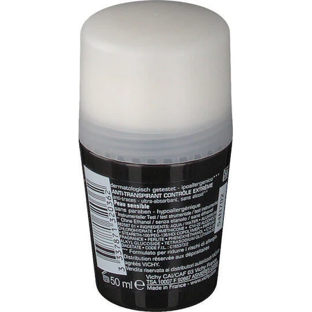 Дезодорант Vichy Homme 72h Roll-On проти плям 72h Roll-On 2х50мл: ціни та характеристики
