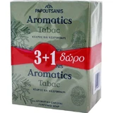 Papoutsanis Bar Ароматика Табак Мыло для тела 4шт