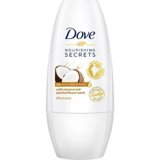 Dove Nourishing Secrets Відновлювальний ритуальний дезодорант з кокосовим горіхом та квітками жасмину Дезодорант-рулон 48 год 50 мл