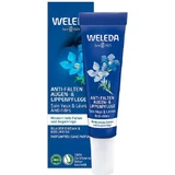 Weleda Голубая горечавка и эдельвейс Увлажняющий и антивозрастной крем для глаз и губ с коллагеном 10 мл