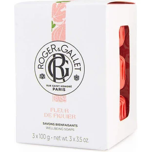 Roger & Gallet Fleur De Figuier Мыло для рук и тела Бар 3x100гр