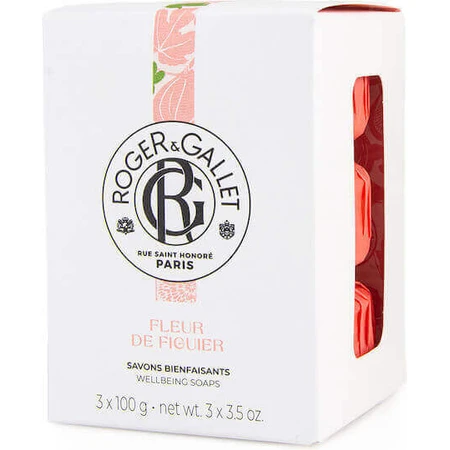 Roger & Gallet Fleur De Figuier Мыло для рук и тела Бар 3x100гр: цены и характеристики
