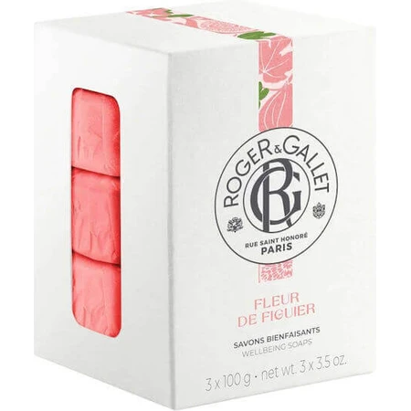 Roger & Gallet Fleur De Figuier Мыло для рук и тела Бар 3x100гр: цены и характеристики