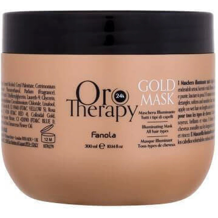 Маска для волосся Fanola Therapy 24K Gold Shine Shine Shine 300мл: ціни та характеристики