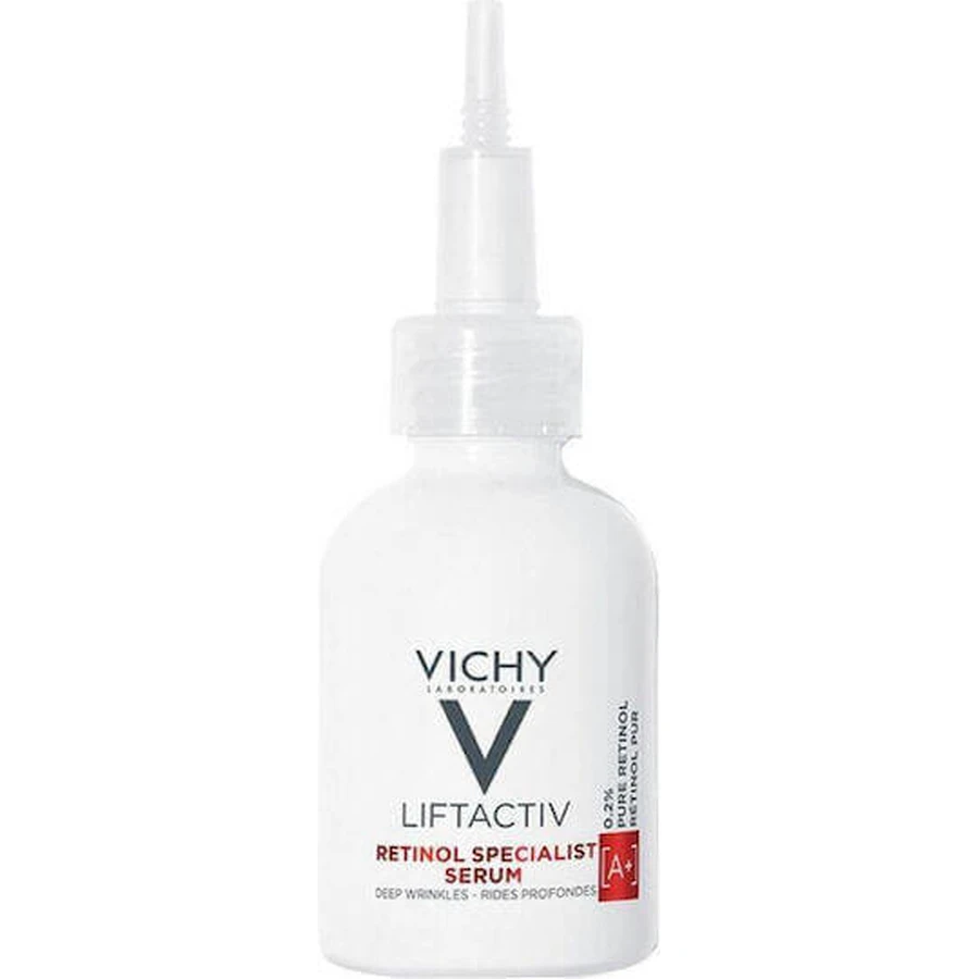 Vichy Liftactiv Retinol Specialist A+ Антивікова сироватка для обличчя з ретинолом для сяйва та ліфтингу 30 мл: ціни та характеристики