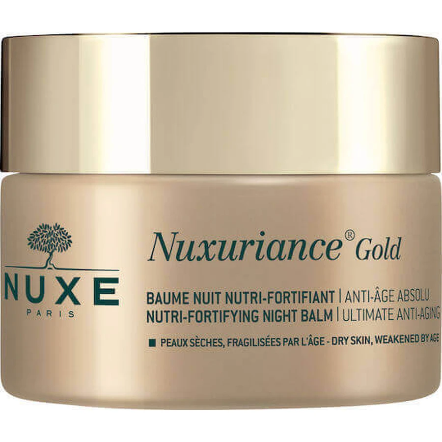 Nuxe Nuxe Nuxuriance Gold Питательно-укрепляющий увлажняющий и антивозрастной ночной увлажняющий бальзам для лица 50 мл: цены и характеристики