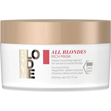 Schwarzkopf Blondme All Blonds Rich Colour Retaining Hair Masque 200ml: цены и характеристики