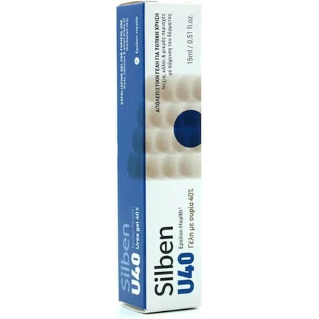 Epsilon Health Silben U40 Гель с мочевиной 40% 15 мл: цены и характеристики