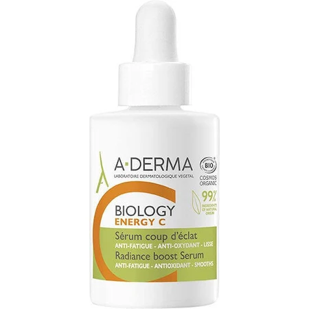 A-Derma Biology Сироватка для обличчя проти зморшок з вітаміном С 30 мл: ціни та характеристики
