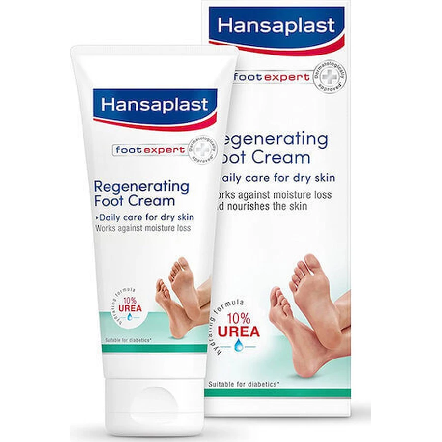 Hansaplast Foot Expert Відновлювальний зволожуючий крем для потрісканих п'ят з сечовиною 100 мл: ціни та характеристики