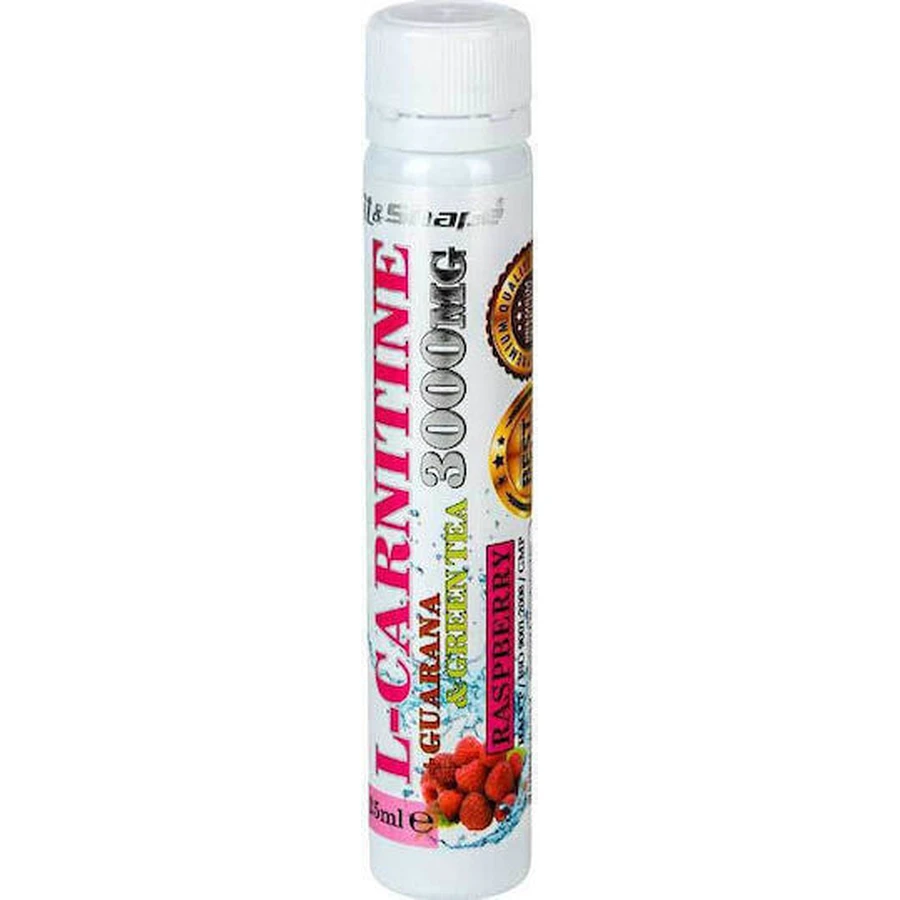 Fit & Shape L-Carnitine с карнитином 3000 мг и малиновым вкусом 25 мл: цены и характеристики