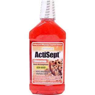 InterMed Actisept Cinnamon Mouthwash Daily Protection