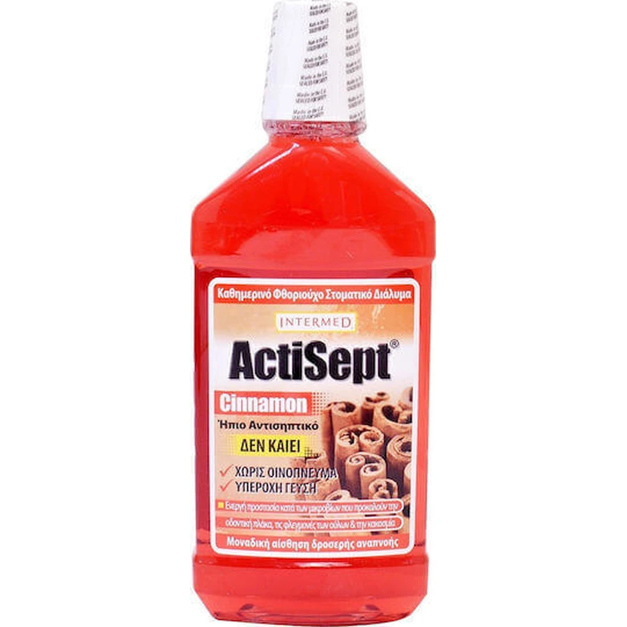 InterMed Actisept Cinnamon Mouthwash Daily Protection: цены и характеристики