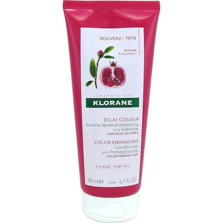 Klorane Color Enchancing Pomegranate Кондиционер для поддержания цвета окрашенных волос 200 мл: цены и характеристики