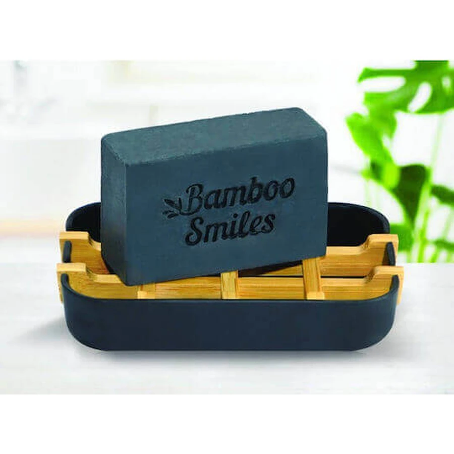 Bamboo Smiles Bamboo Smiles Bamboo Charcoal & Macadamia Body Soap Bar 1pc: цены и характеристики