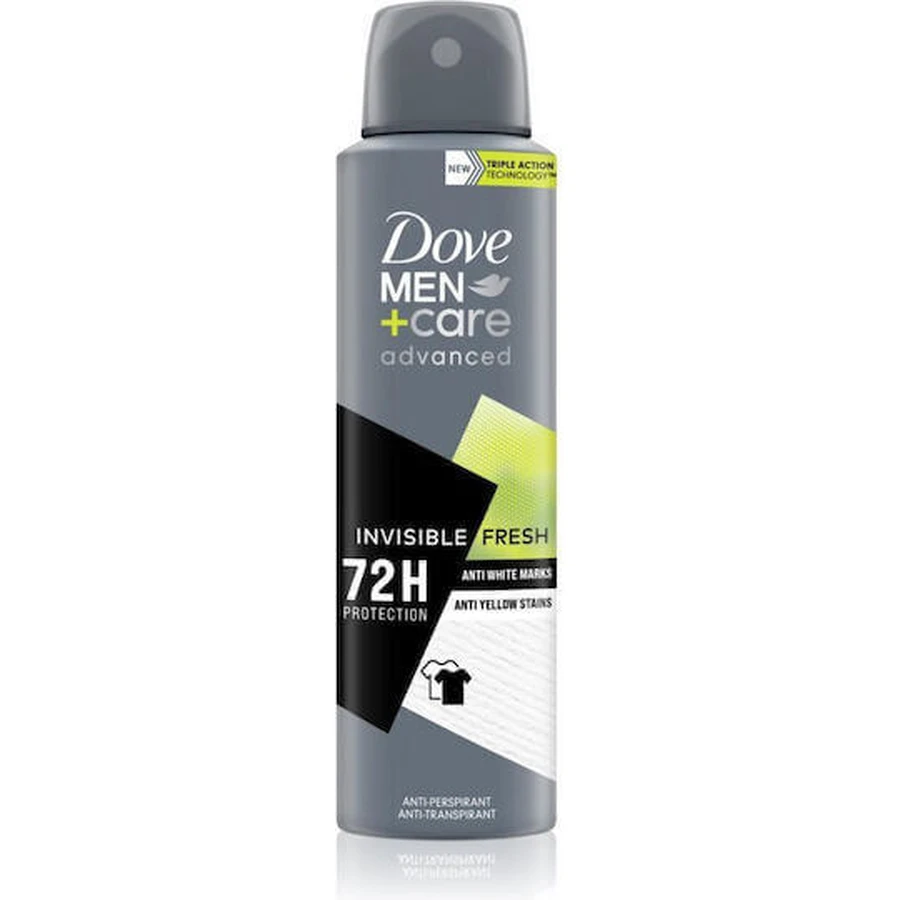 Dove Men+ Care Advanced Invisible Advanced Invisible Fresh Deodorant 72h Spray 150ml: цены и характеристики