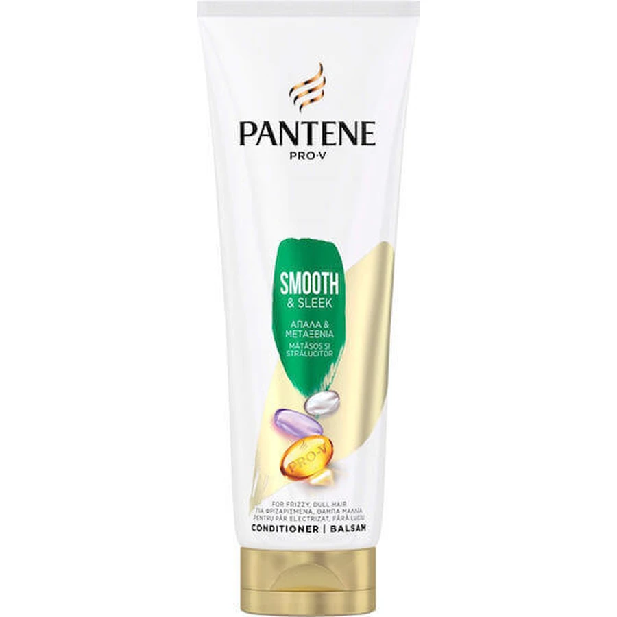 Pantene Pro-v Smooth & Sleek Hair Conditioner 220 мл: цены и характеристики