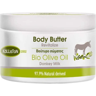 Kalliston Bio Olive & Donkey Milk Moisturising Body Увлажняющее масло для тела с ослиным молоком для сухой/очень сухой и чувствительной кожи 200 мл
