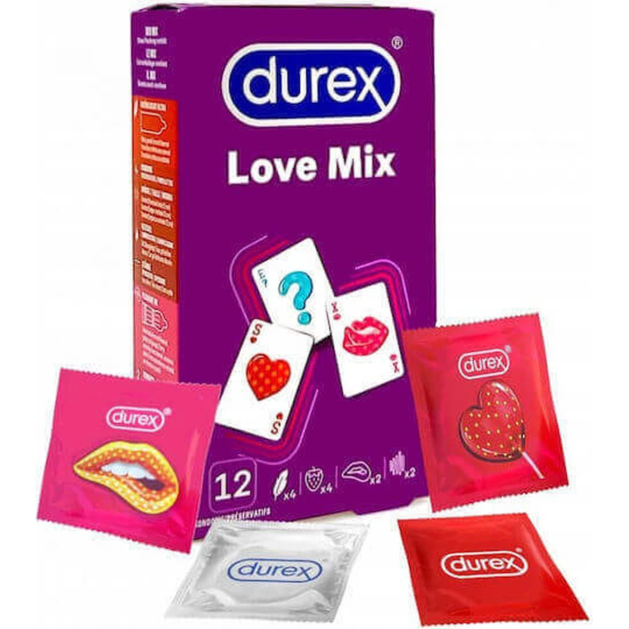 Durex Презерватив Love Mix 12шт: цены и характеристики
